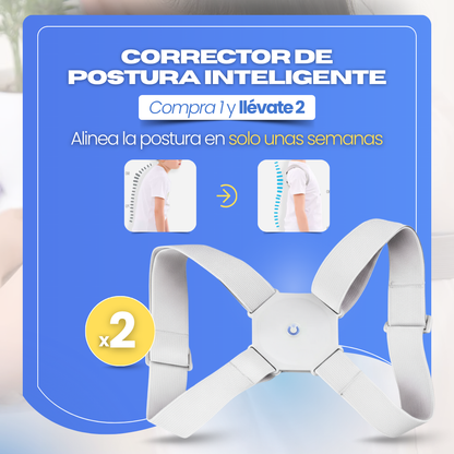 Corrector De Postura Inteligente - Compra 1 y Llévate 2 GRATIS 🎁