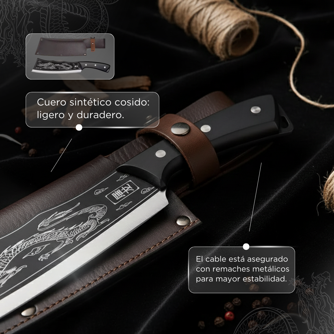 Cuchillo Japonés Shenlong™ de Acero Inoxidable