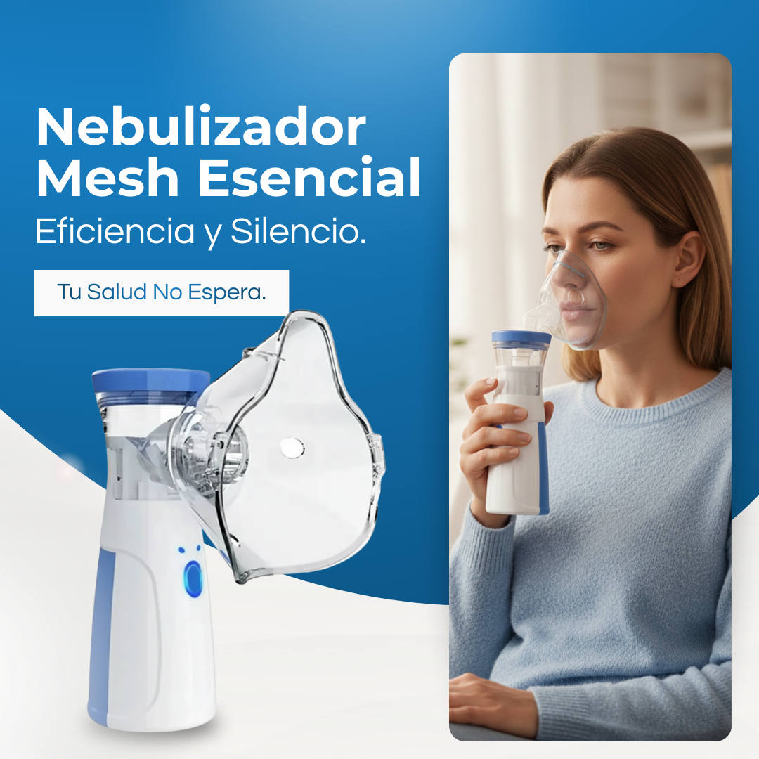 AirEase™ Nebulizador Portátil - Compra 1 y Llévate 2 GRATIS 🎁
